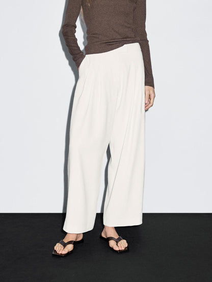 Darted culottes