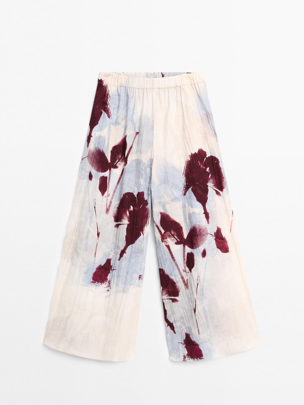 Printed culottes