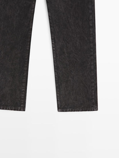 Mid-rise regular fit jeans