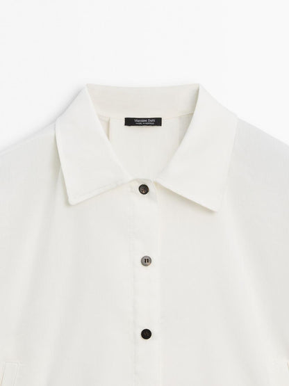 Short sleeve bat sleeve shirt