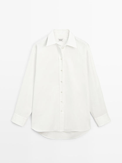 Long loose-fitting shirt - LIMITED