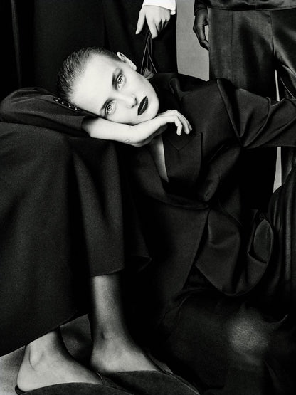 100% wool blazer with notch lapel - LIMITED