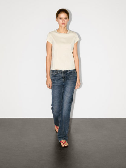 100% mercerised cotton short sleeve T-shirt