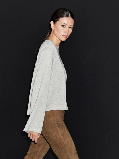 Oversize T-shirt with pocket details