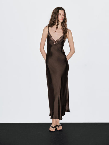 Long slip dress