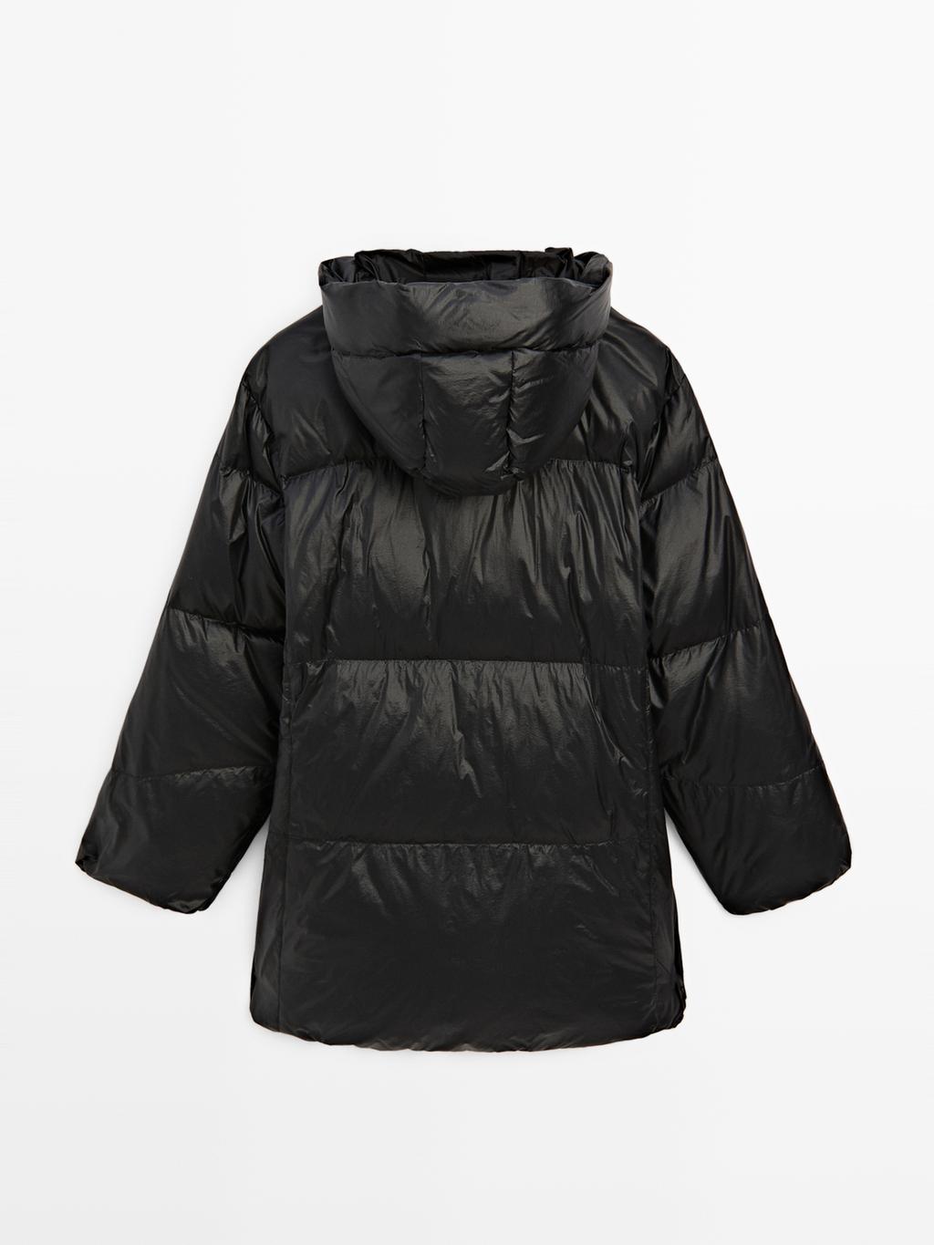 Hooded puffer jacket