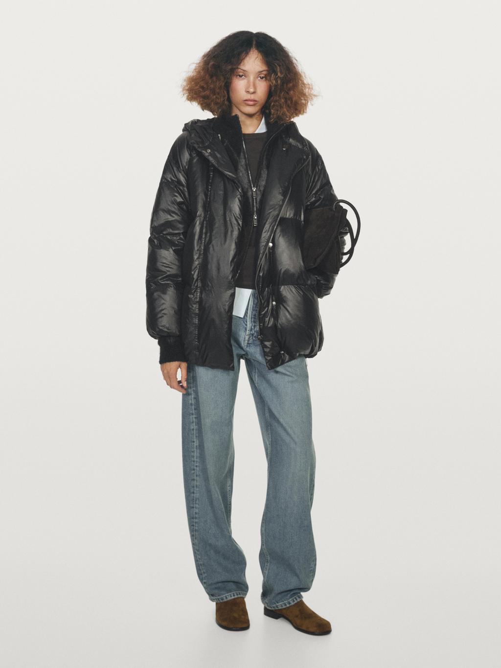 Hooded puffer jacket