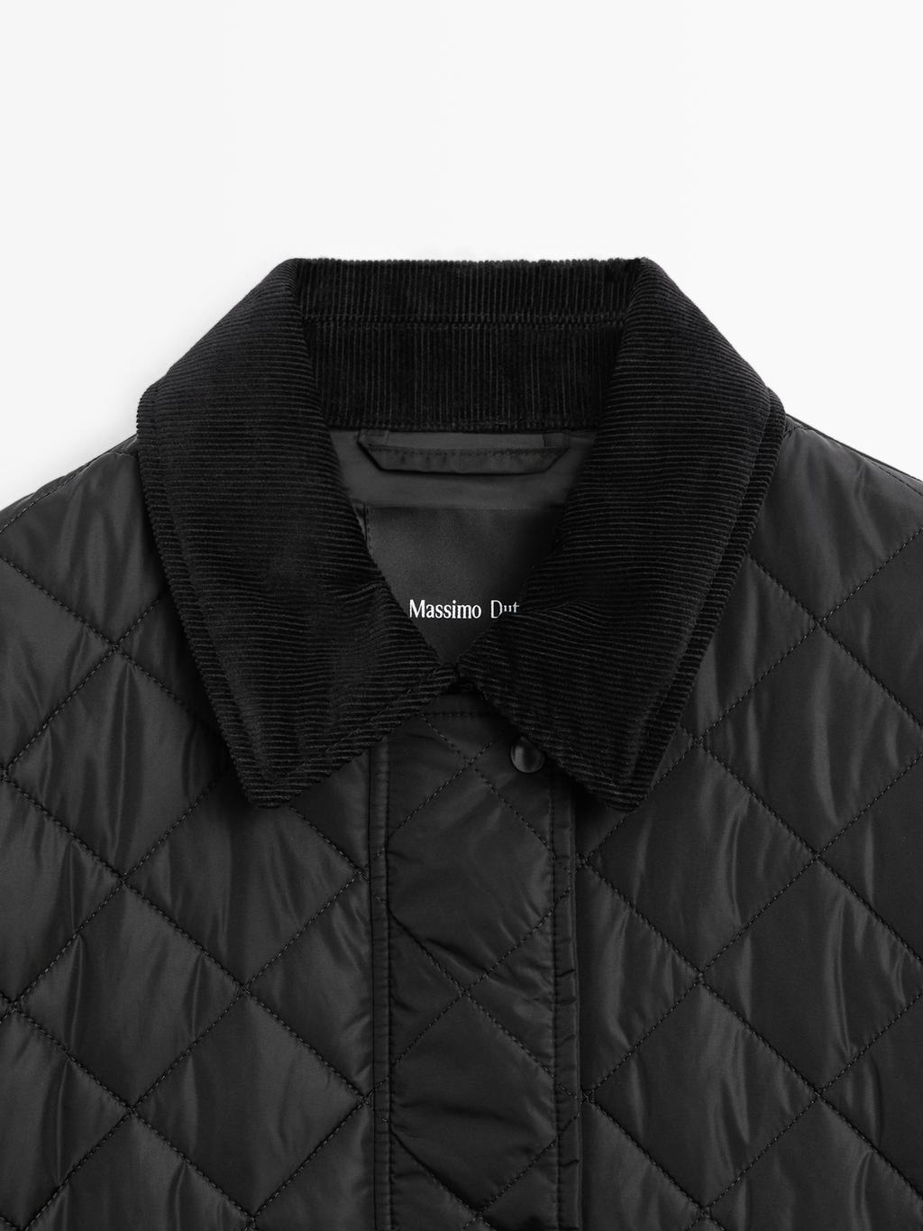 Lightweight water-repellent puffer jacket