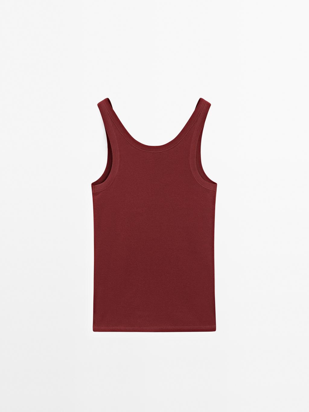 Strappy 100% cotton top