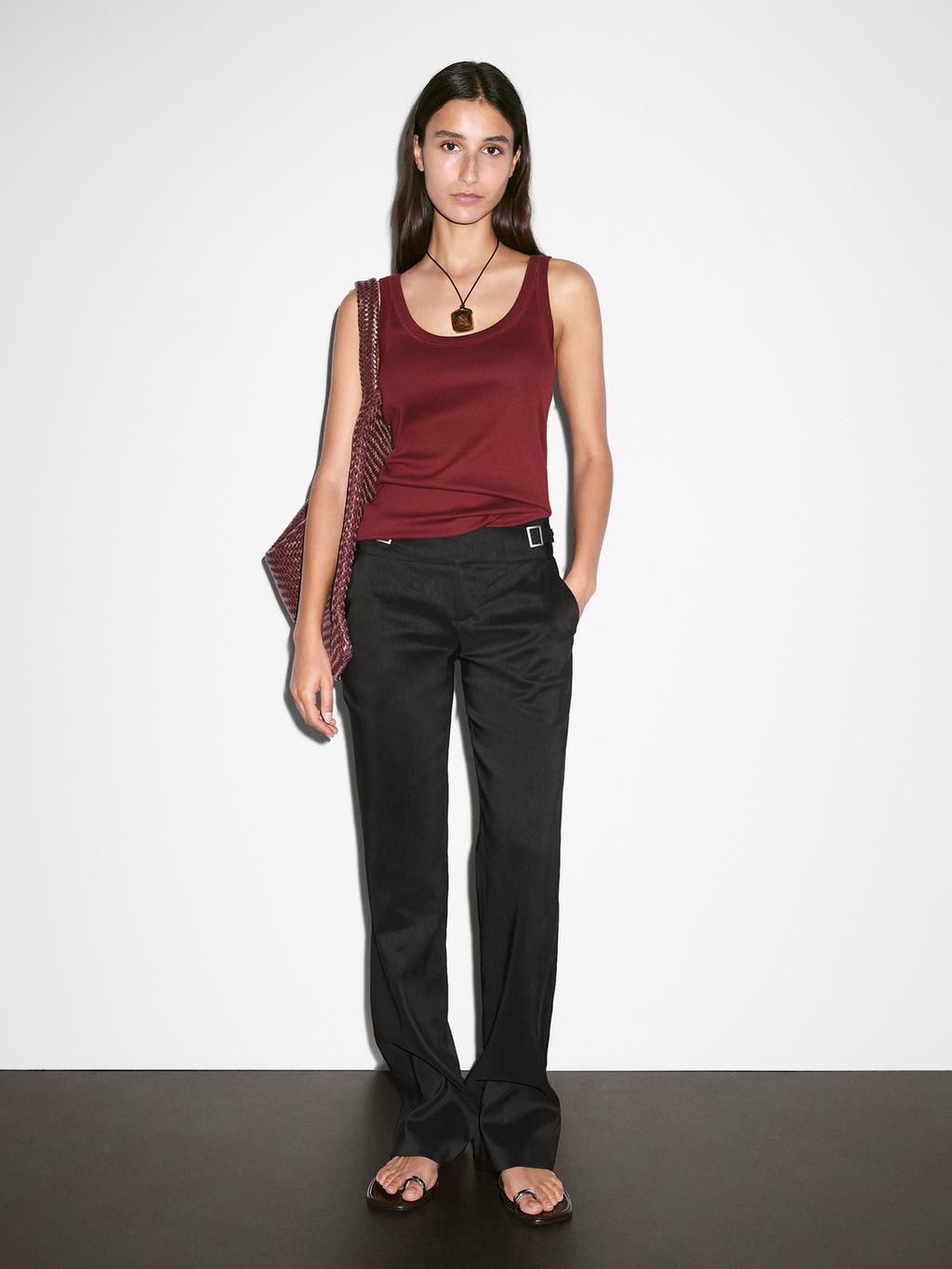 Strappy 100% cotton top