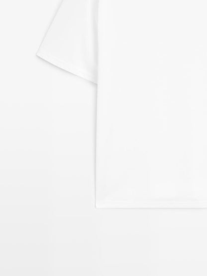 100% cotton short-sleeve T-shirt