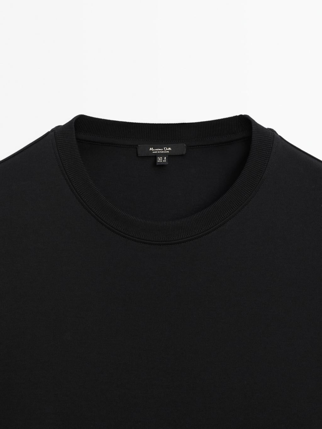 100% cotton interlock long sleeve T-shirt