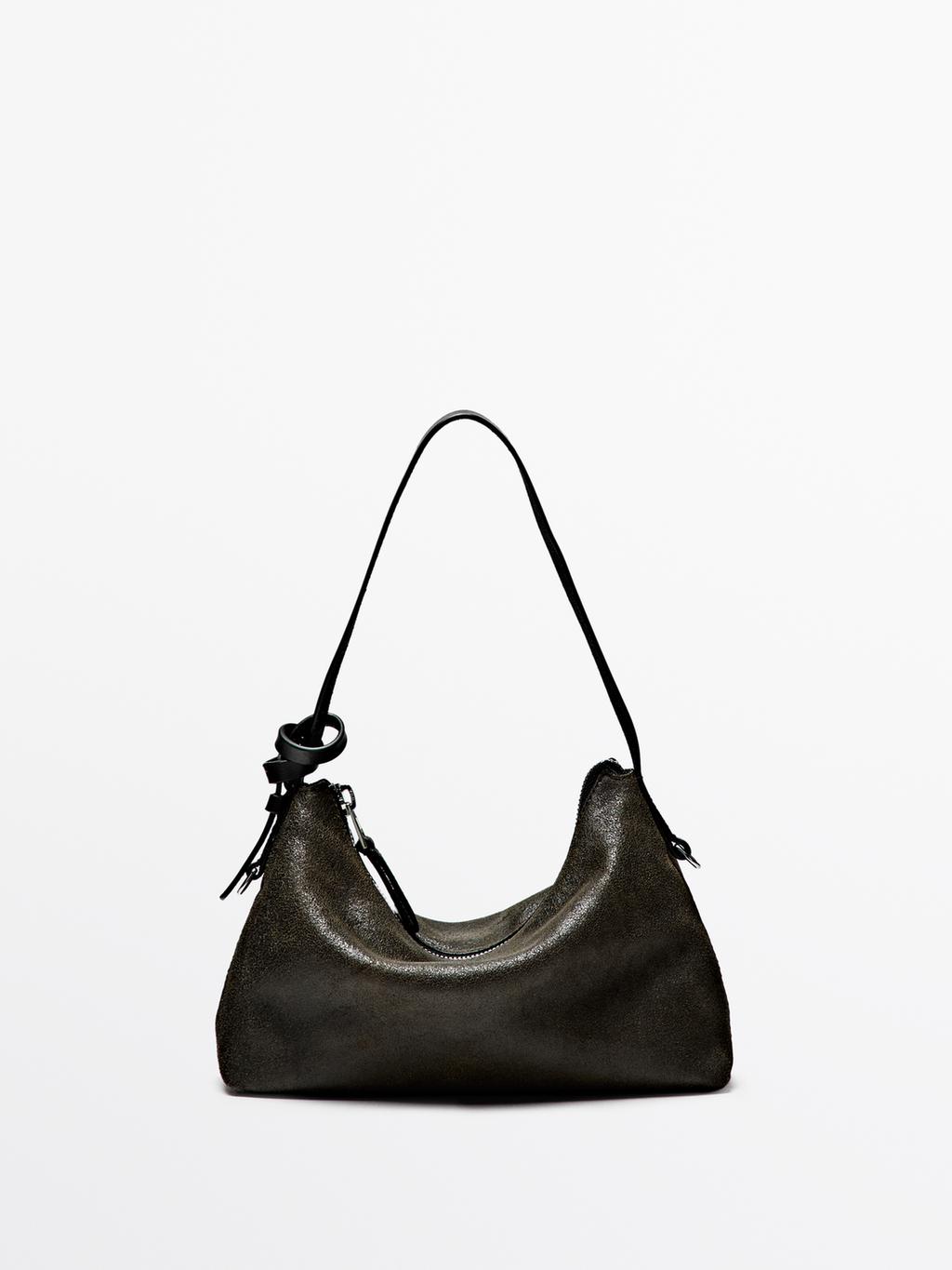 Small nappa leather bag