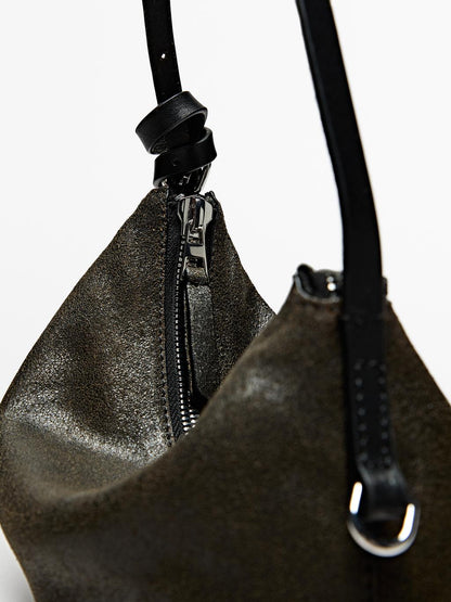 Small nappa leather bag