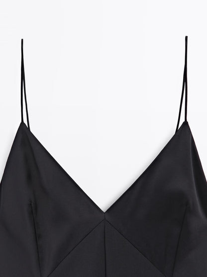 Long godet dress - STUDIO