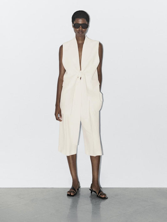 Smart Bermuda shorts with darts - STUDIO