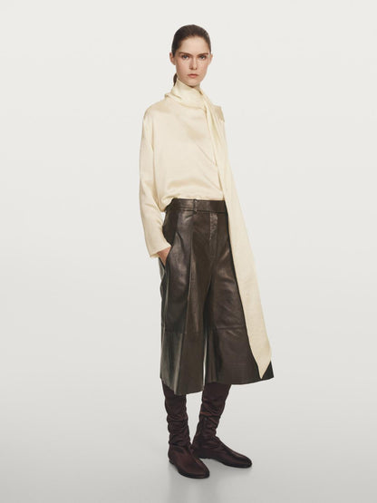 Flowing blouse with scarf - STUDIO