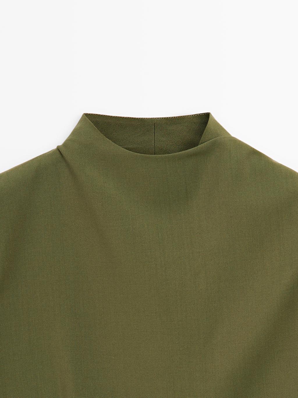 100% wool scarf blazer - STUDIO