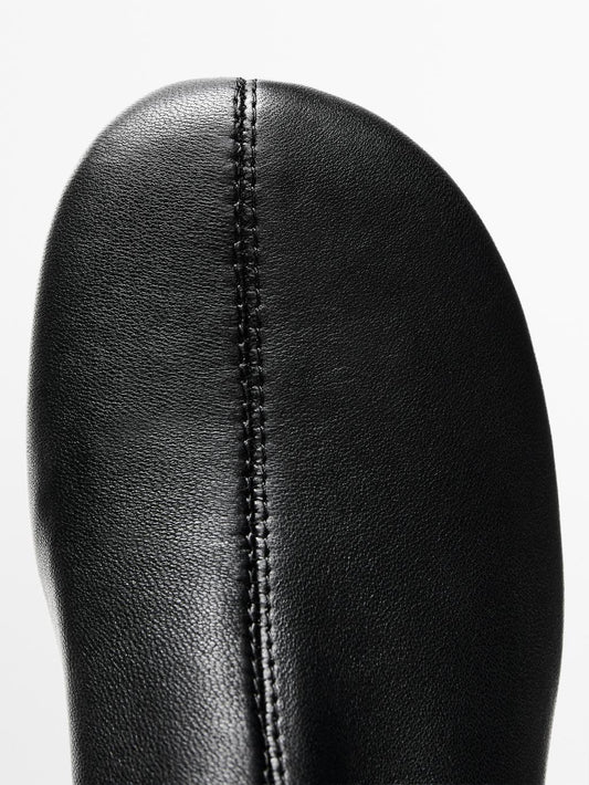 Stretch high-heel boots