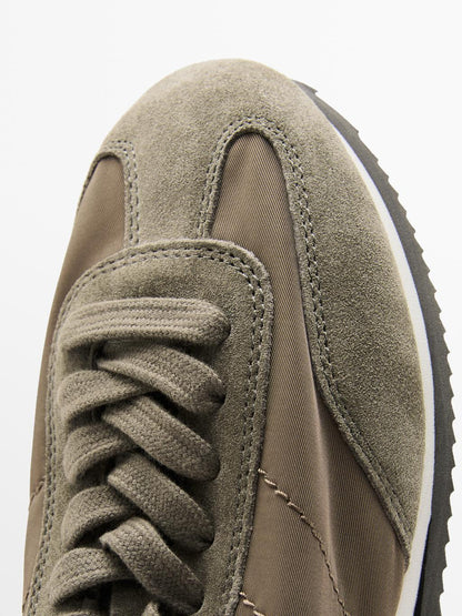 Combined fabric trainers