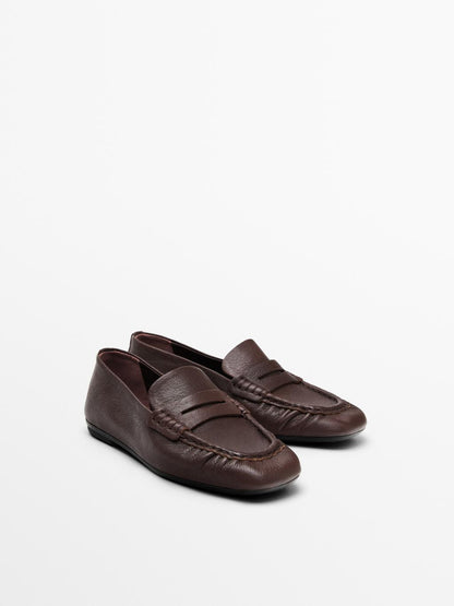 Soft penny loafers