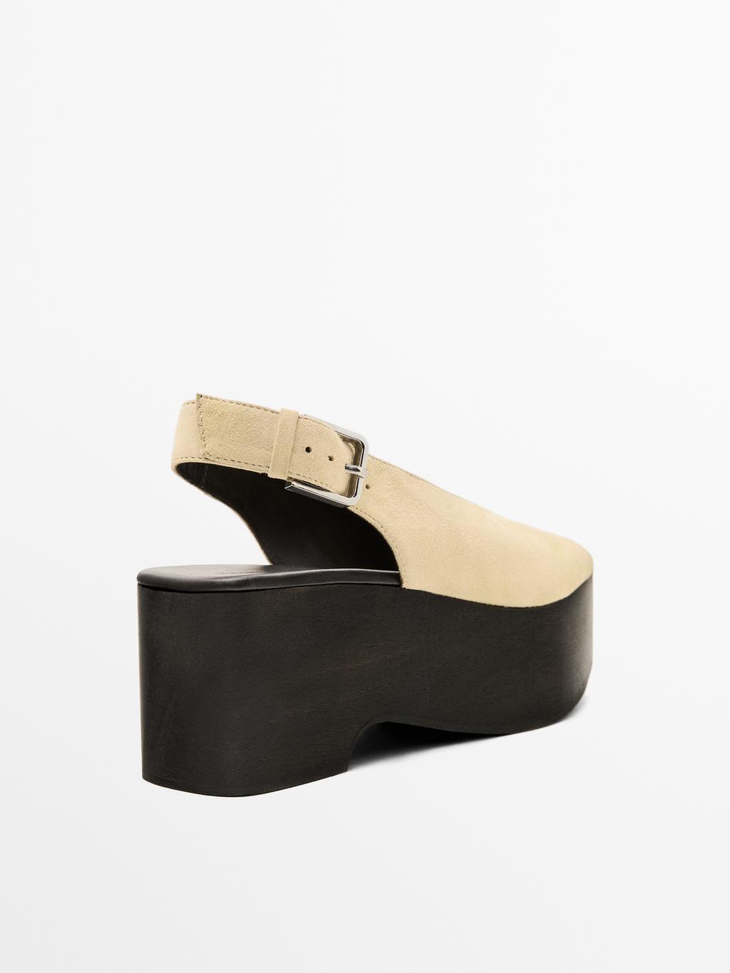 Wooden mule wedges