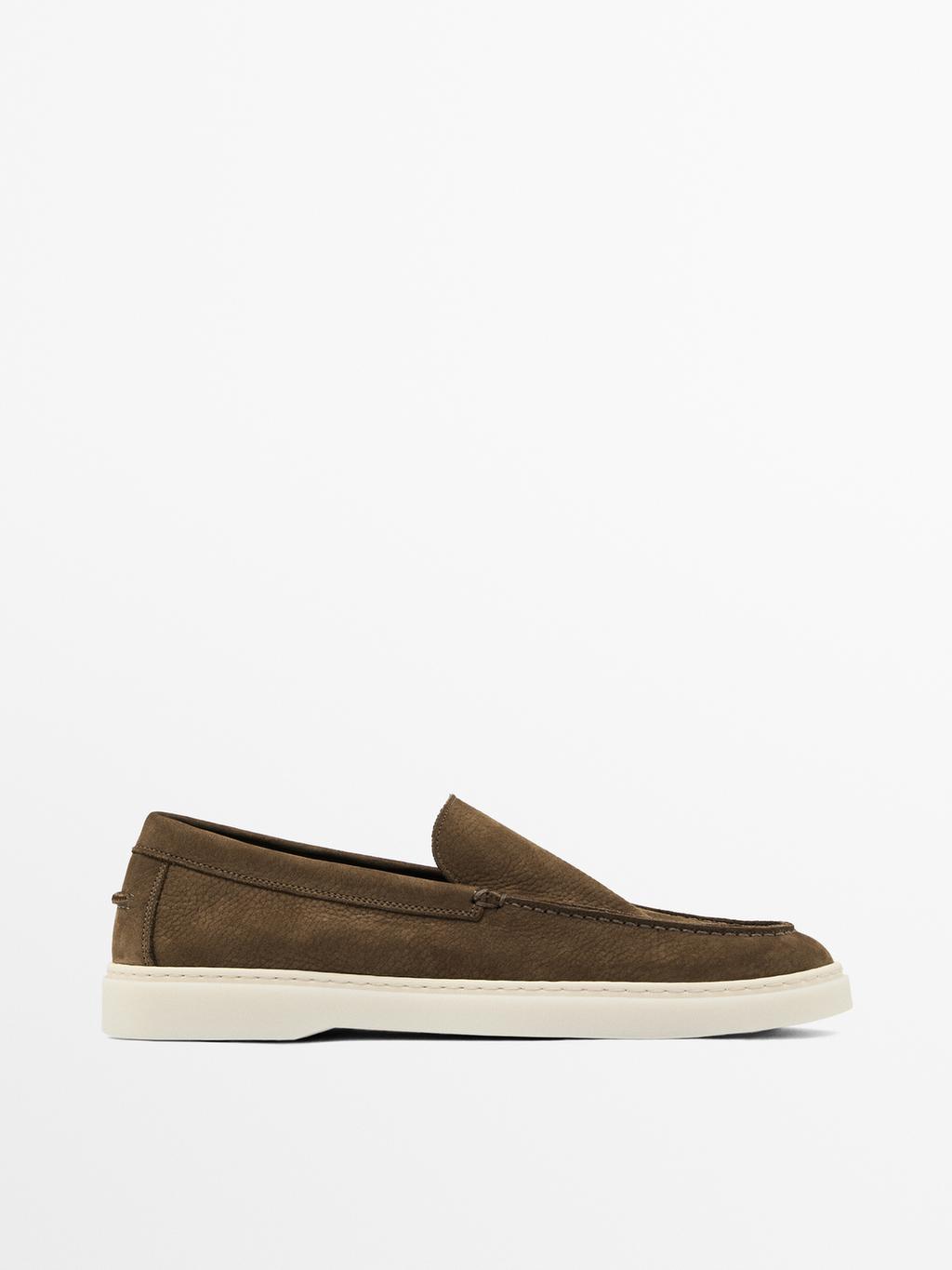 Nubuck loafers