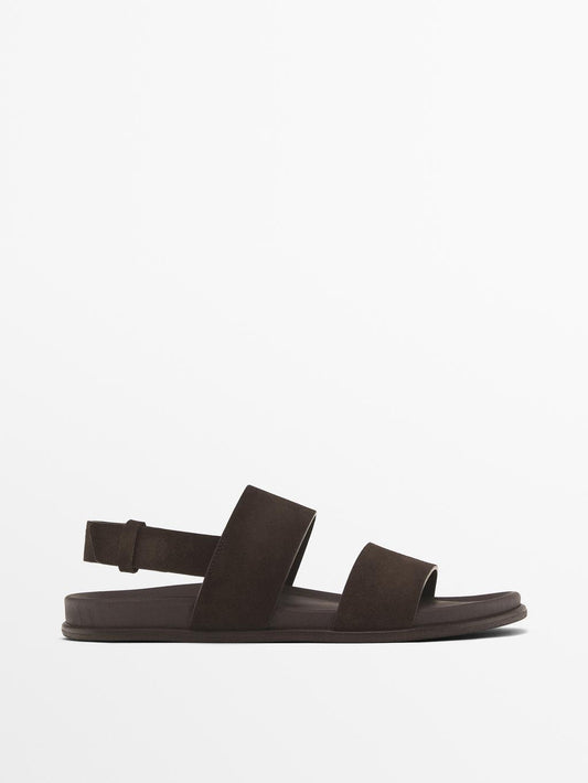 Split-leather slides