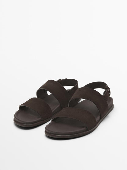 Split-leather slides